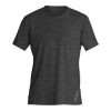 Men's Heathered Ventx Solid Short Sleeve UV