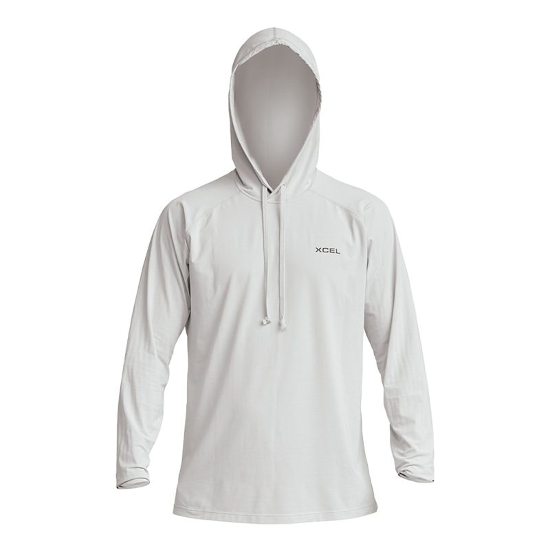 Men's Heathered Ventx Hooded Pullover UV