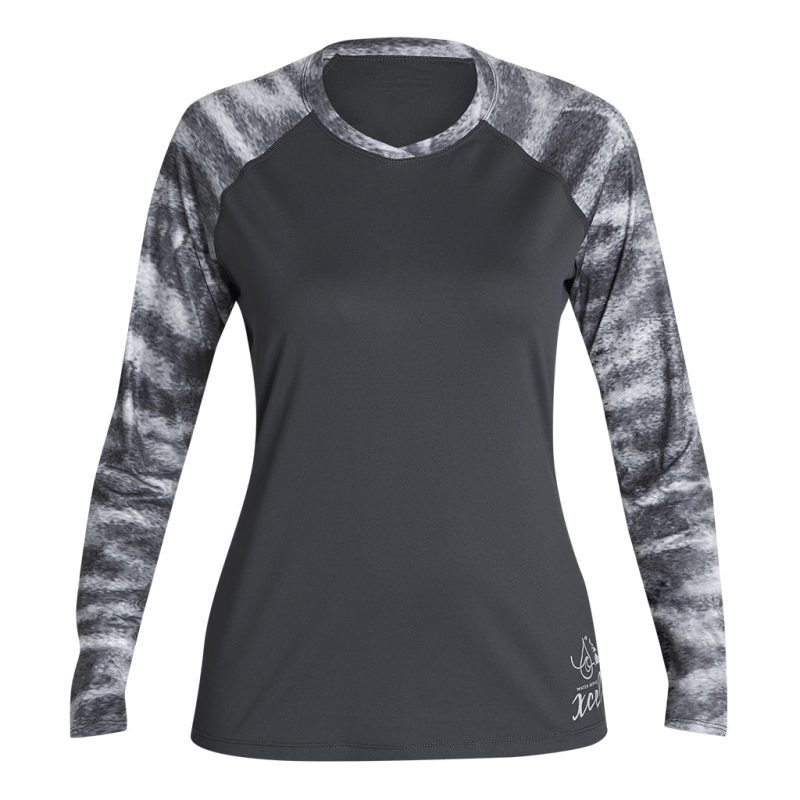 Women's Ocean Ramsey Water Inspired Long Sleeve Ventx Relaxed Fit UV Top