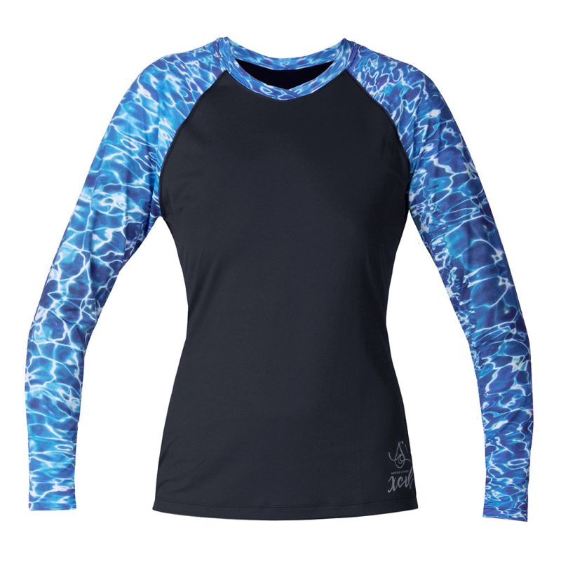 Women's Ocean Ramsey Water Inspired Long Sleeve Ventx Relaxed Fit UV Top