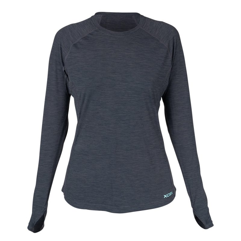 Women's Heathered Ventx Long Sleeve Relaxed Fit UV