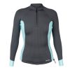 Women's Axis Long Sleeve1/3 Front Zip Jacket 2mm